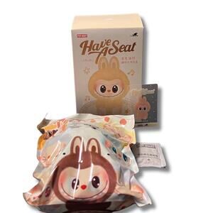 Popmart labubu HAVE A SEAT SERIES pendant authentic CONFIRMED BABA
